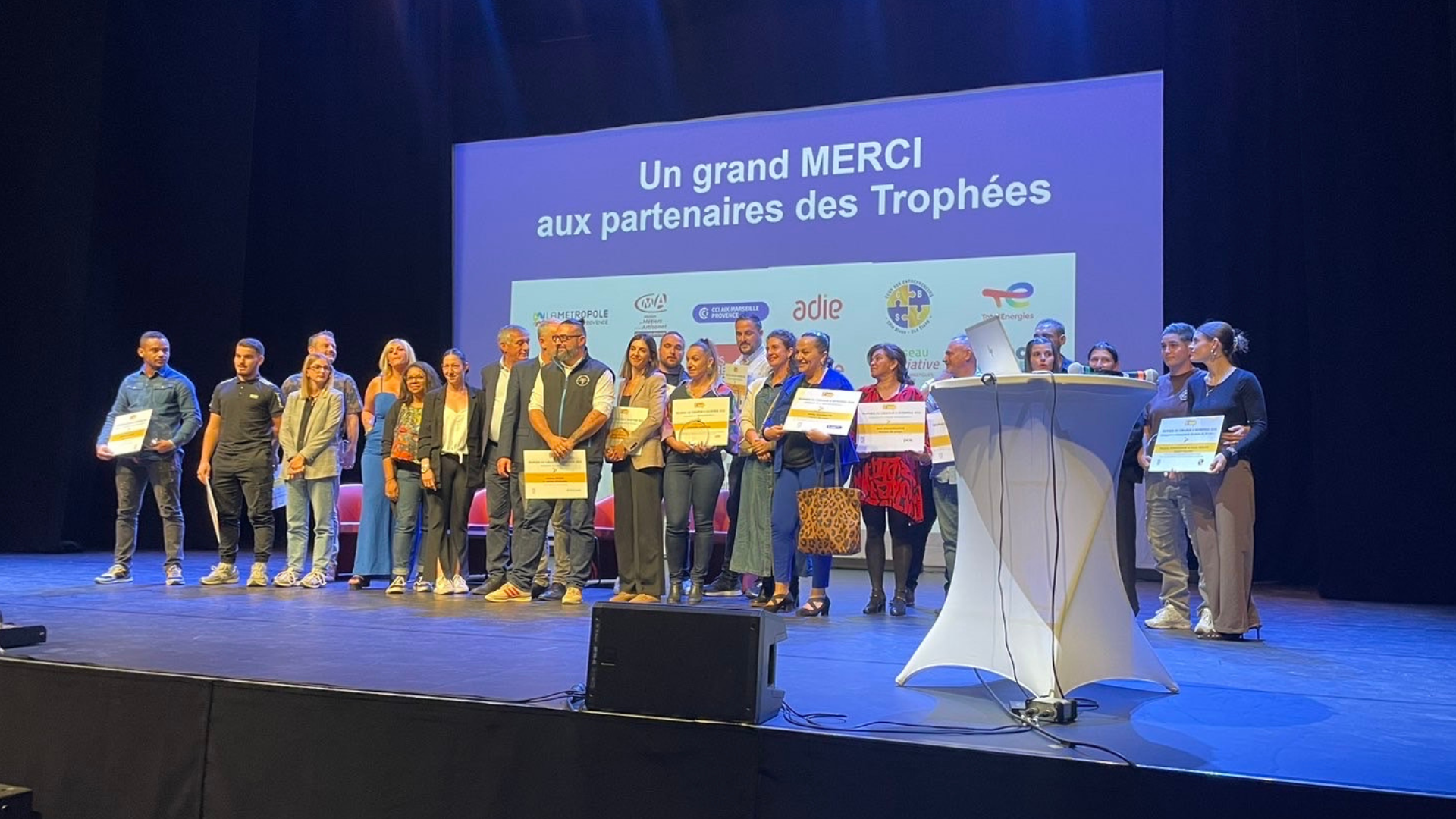 Retour sur les TrophĂ©es de la CrĂ©ation dâEntreprise Ă ChĂąteauneuf-les-Martigues